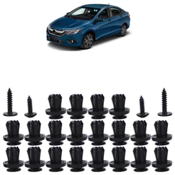 Kit Grampo Presilha City 2015 2016 2017 2018 Parachoque Dianteiro 24 Peças