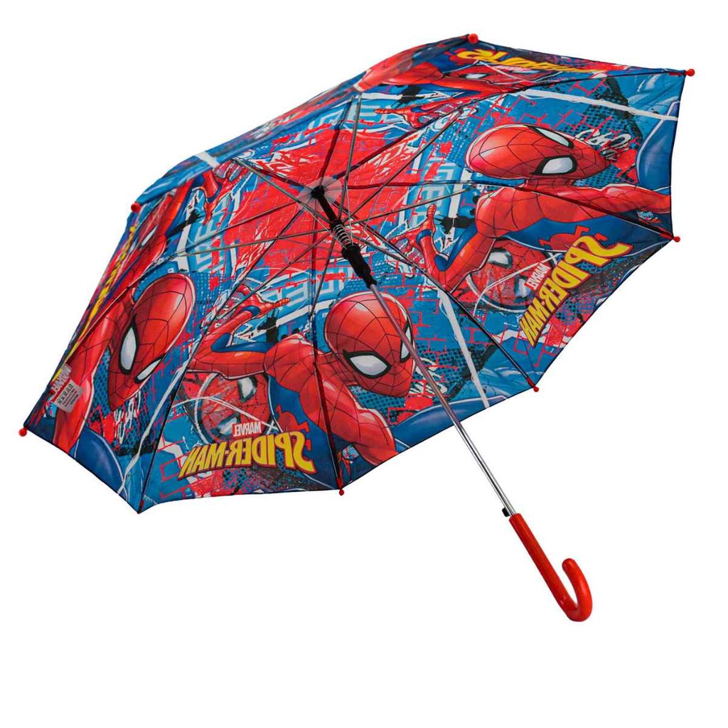Guarda Chuva Automático Infantil Homem Aranha Spiderman Spider-Man Marvel Original - Tuut em Oferta na Shopee