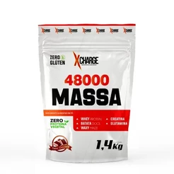 Hipercalórico Massa X-charge Batata Doce 1,4KG ZERO LACTOSE Envio Já