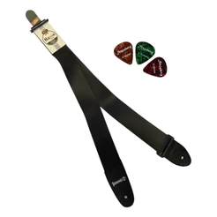 Correia Basso Basica Ny-01 Sintético Sound7 Marrom e Preto