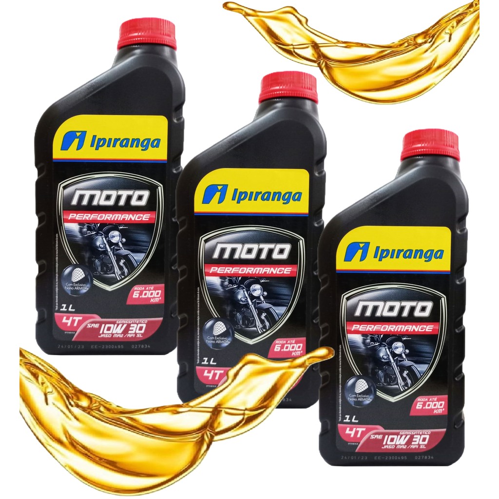 Troca de Óleo Cbr 500r / Cbr 600f / Cbr 650f / Cb 500f / Cb 500x Ipiranga 10w30 + Filtro em Oferta na Shopee