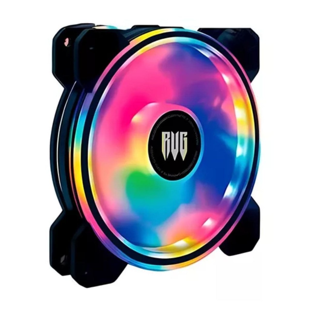 Cooler Fan 120mm Com Led 1500RPM Gabinete G-VR332 Revenger