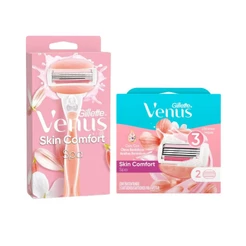 Kit Gillette Venus Skin Comfort Spa | Aparelho de Depilação Feminino Recarregável