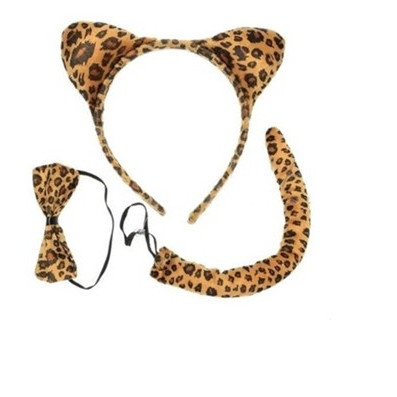 Fantasia Kit de Onça pintada oncinha Gatinha Gata sexy