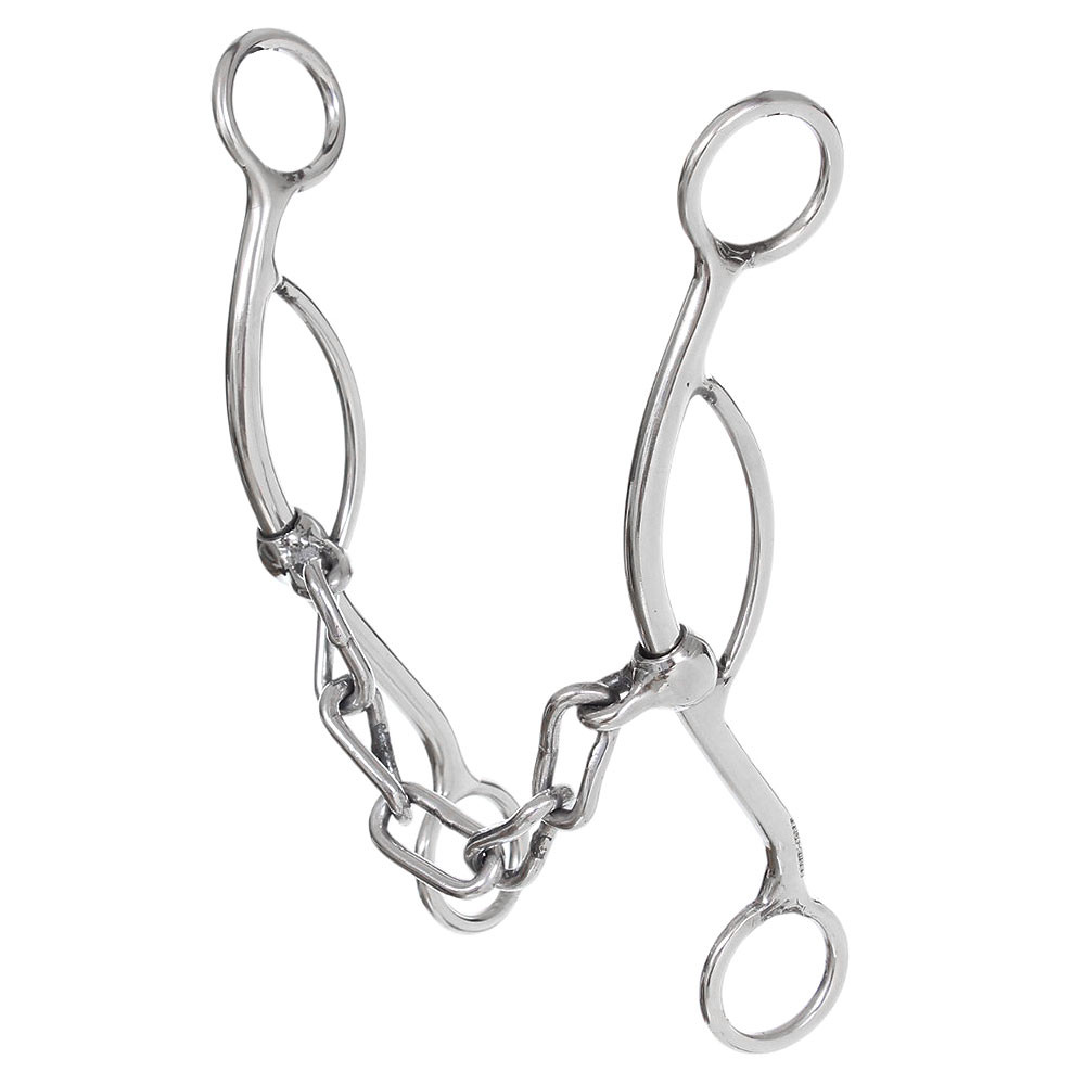Freio Levantador com Bocal de Corrente Bronc-Steel 38017
