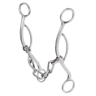 Freio Levantador com Bocal de Corrente Bronc-Steel 38017