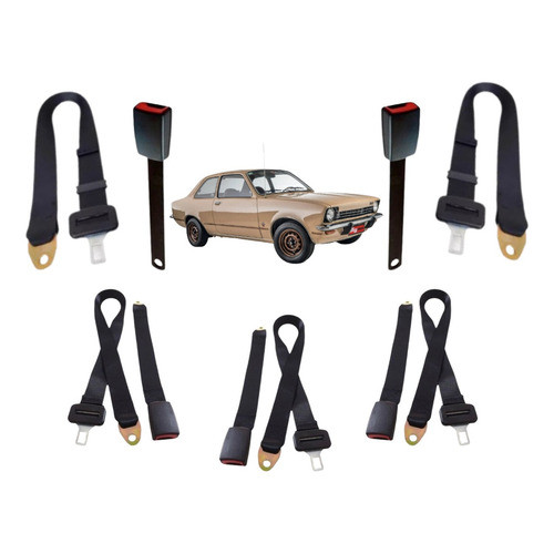 Cinto De Segurança Para Chevrolet Chevette Completo