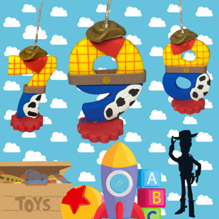 Vela Biscuit Toy Story Aniversário Topo Bolo Porcelana Fria em Oferta na Shopee