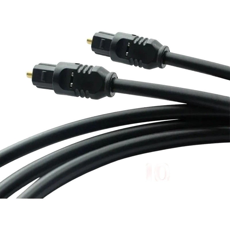Cabo extensão  25 metros Óptico Digital Toslink Fibra Ótica Áudio TV Home Theater