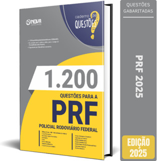 Apostila 1200 Questões Concurso PRF 2025  - Polícia Rodoviária Federal em Oferta na Shopee