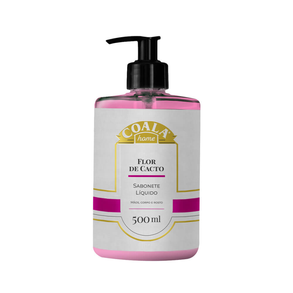 Sabonete Líquido Flor de Cacto 500 ml em Oferta na Shopee
