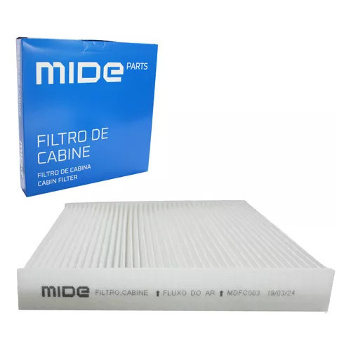 Filtro Cabine Ar Condicionado Palio 1.6 1.8 16v Mide Novo - Spare Parts and Accessories for Vehicles