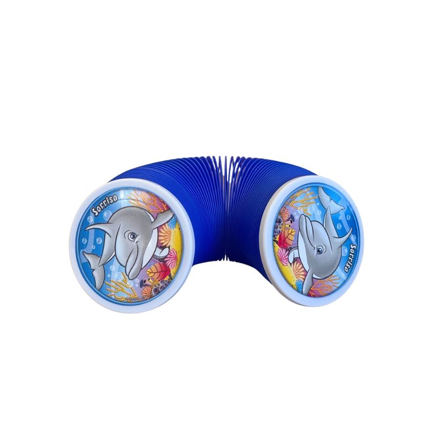 Lembrancinha Mola Maluca Brinquedo - Turma da Floresta - Azul - 7x6,5cm - 1 unidade - Rizzo em Oferta na Shopee