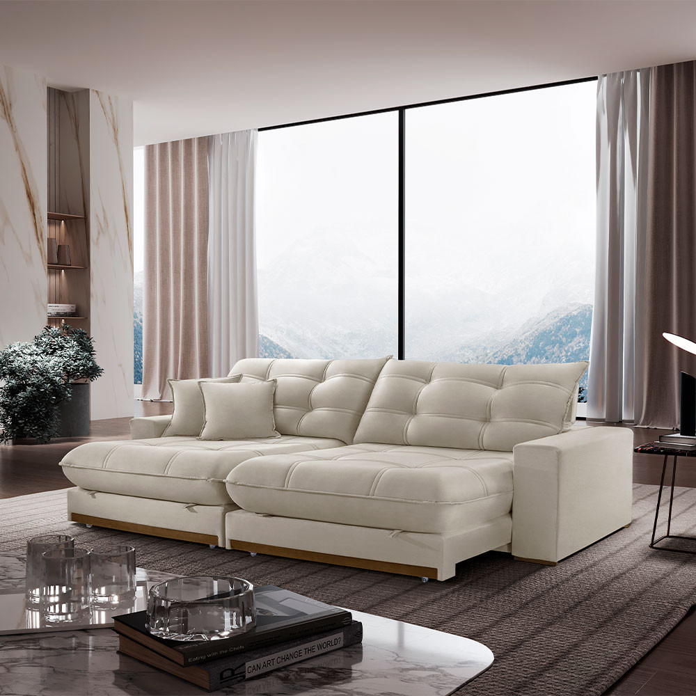 Sofá Duque Dois Módulos de 80cm B25cm Meu Sofá Online