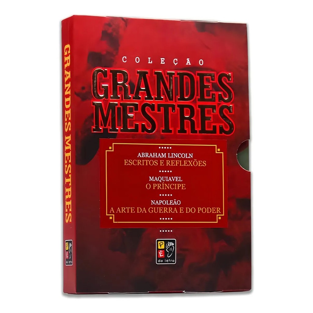 Box Grandes Mestres - Lincoln | Maquiavel | Napoleão - 3 Livros