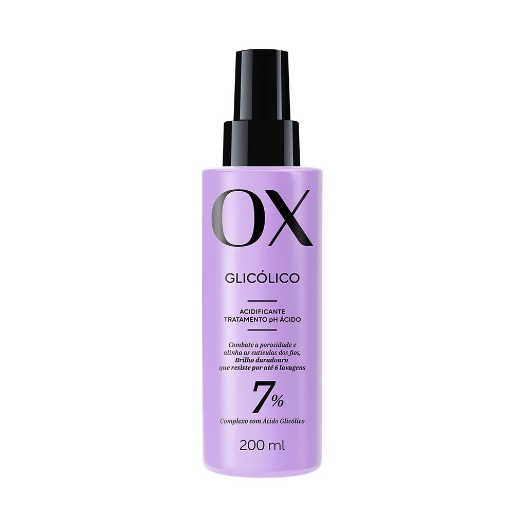 Acidificante OX Glicolico 200ml em Oferta na Shopee