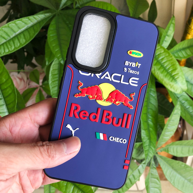 3D Oracle Racing Red Bull Caso De Telefone Para Samsung A25 A05 A14 A12 A15 A05S A22 A24 A32 A34 A54 A23 A33 A53 A73