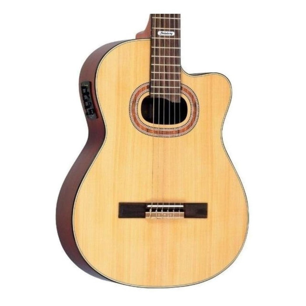 Violão Nailon Clássico Strinberg Sc35c Elétrico Natural — imagem 2 de 2