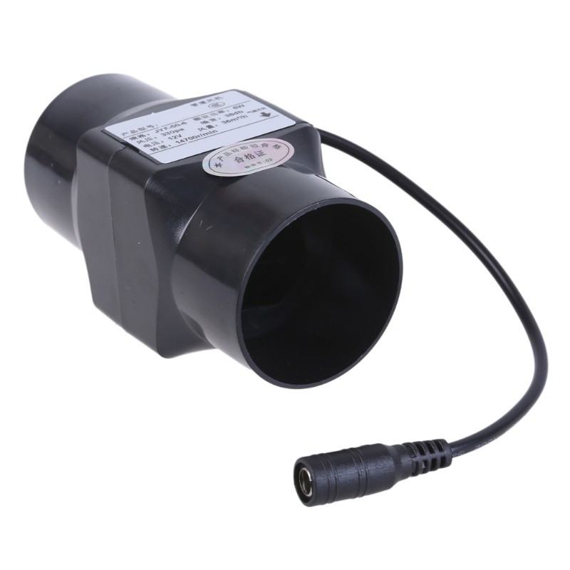 KOOL 12V Ventilador Extrator Baixo Ruído Duto Linha Ar Hidropônico Exaustor Para Casa Banheiro Ventilação Sa
