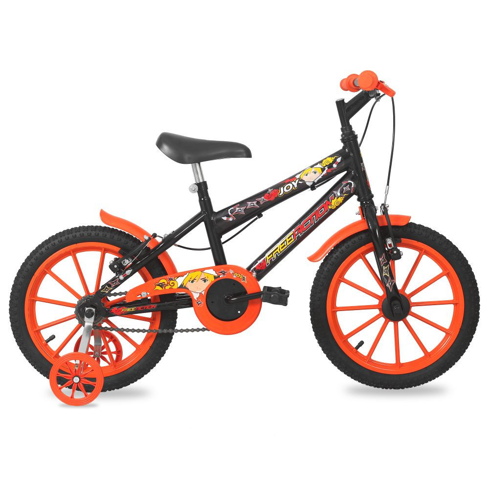 Bicicleta Infantil Joy com Aro 16 Free Action em Oferta na Shopee