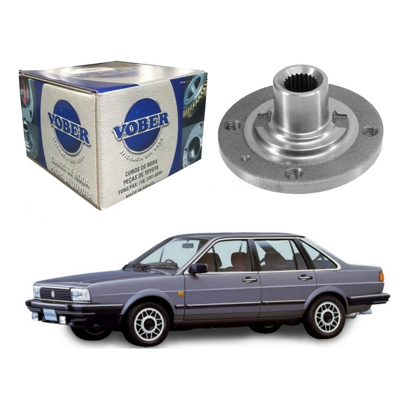 Cubo Roda Dianteiro Santana 1.8 2.0 1985 A 1990 em Oferta na Shopee