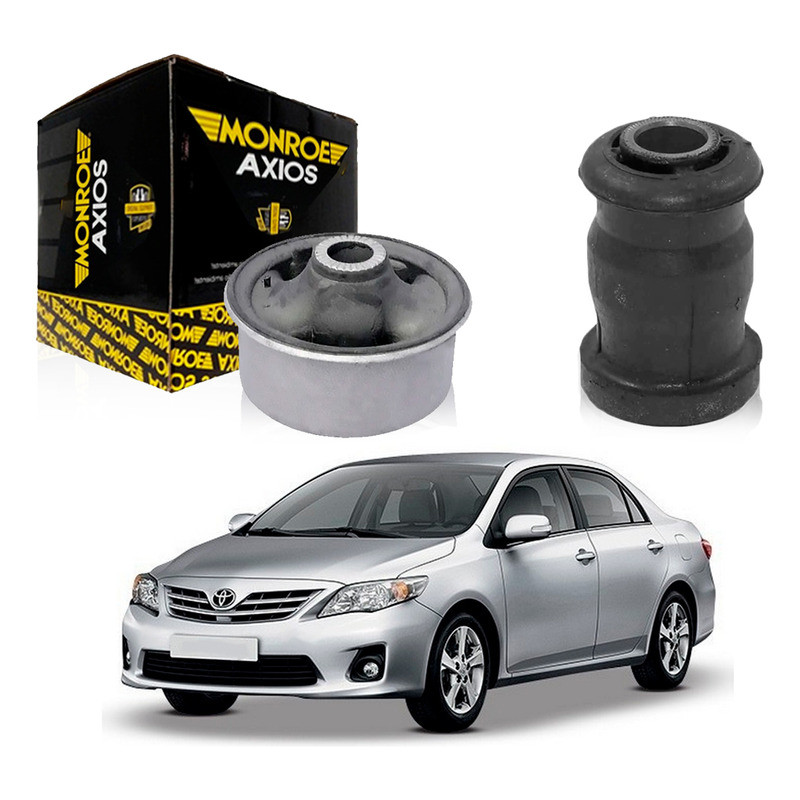 Par Bucha Bandeja Dianteira Corolla 1.8 2.0 2009 A 2014 - Spare Parts and Accessories for Vehicles
