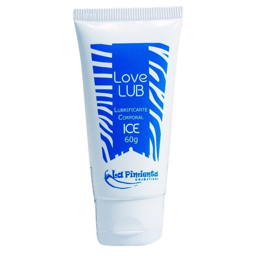 Gel Lubrificante Íntimo 60 g - Love Lub Ice em Oferta na Shopee