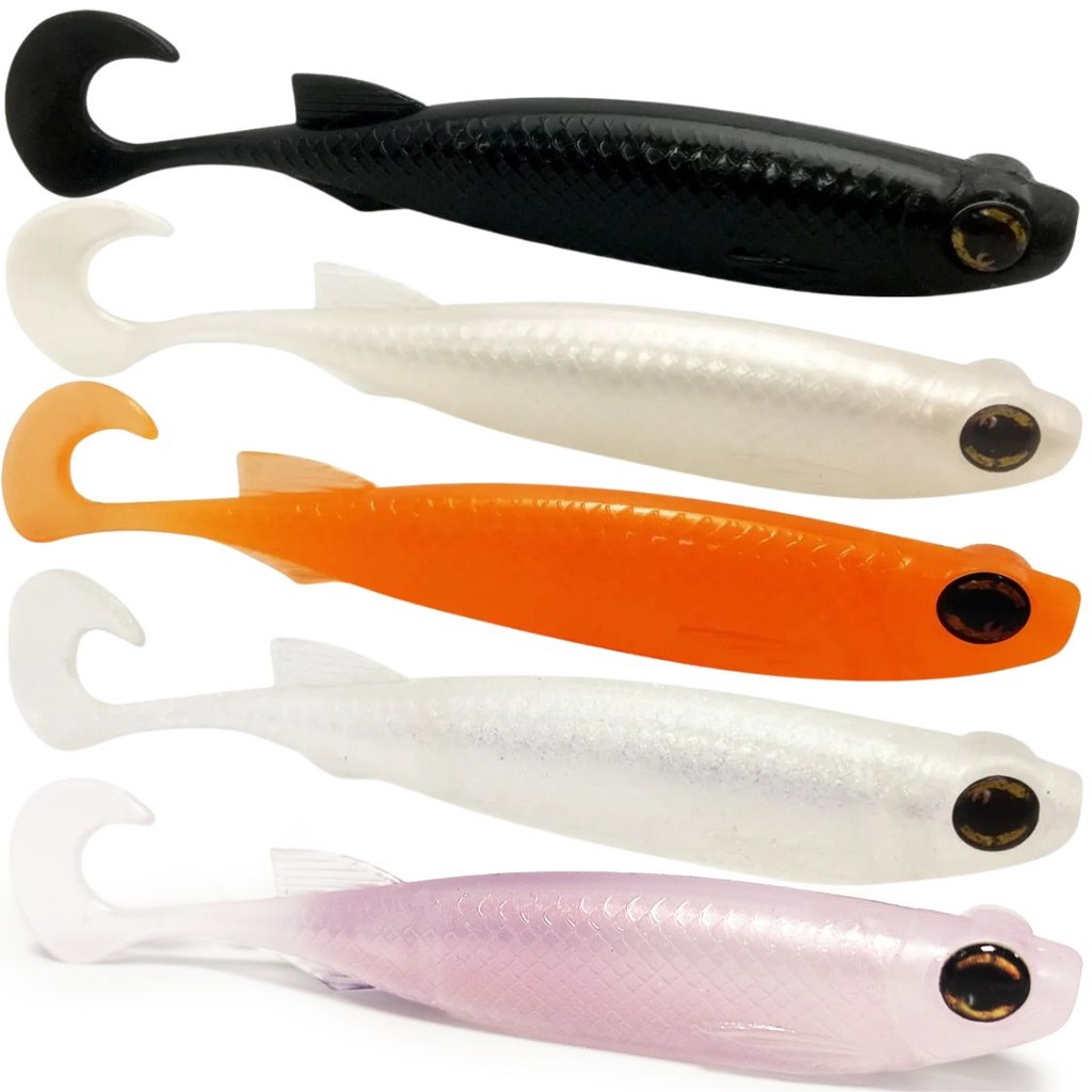 Isca Soft Monster 3X Shad E-Shad 12cm 5unid