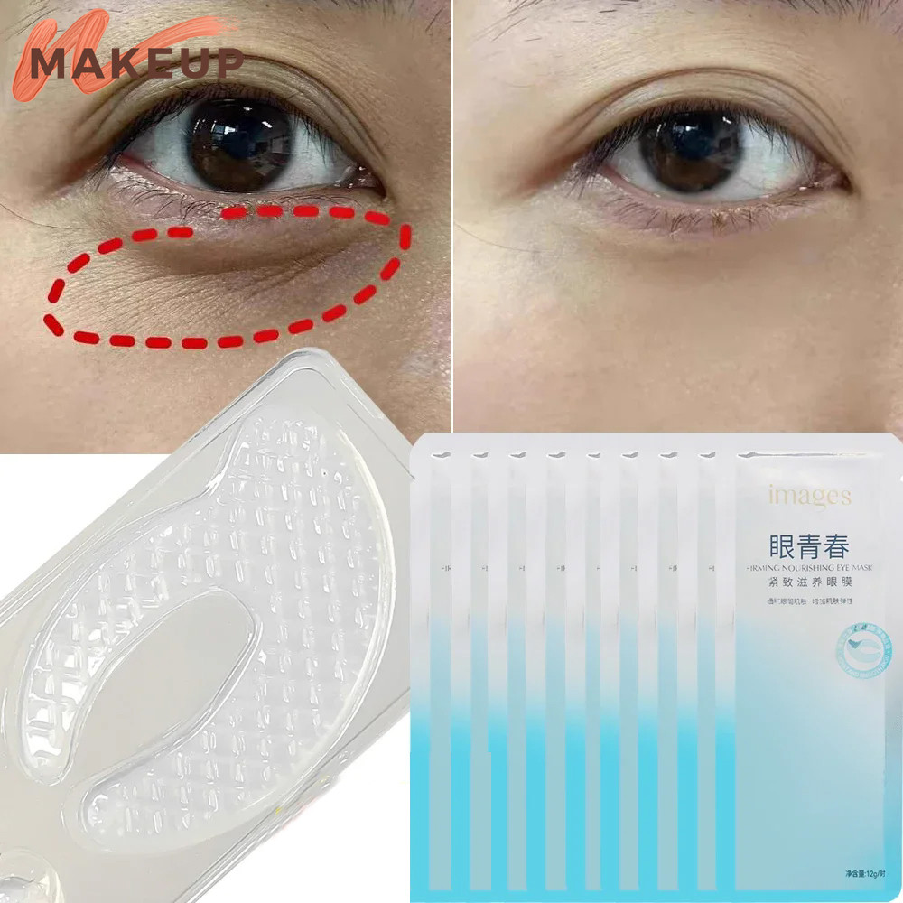 2/4/6 Pacotes De Máscara De Colágeno Para Os Olhos-Adesivo Reafirmante E Lifting Hidratante , Desbota Linhas Finas-Antir
