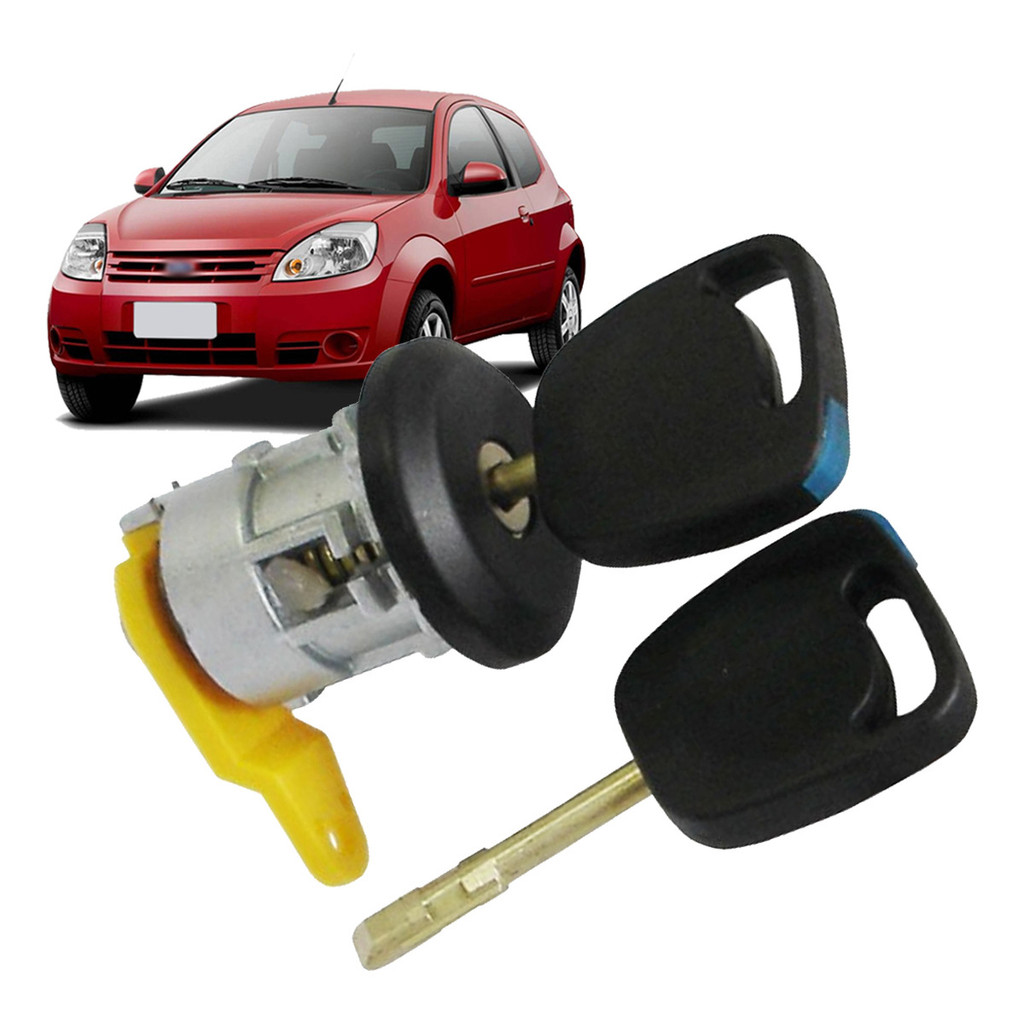 Cilindro Miolo Chave Porta Esquerda Ford Ka 2008 2009 2010 2011 2012 2013 2014