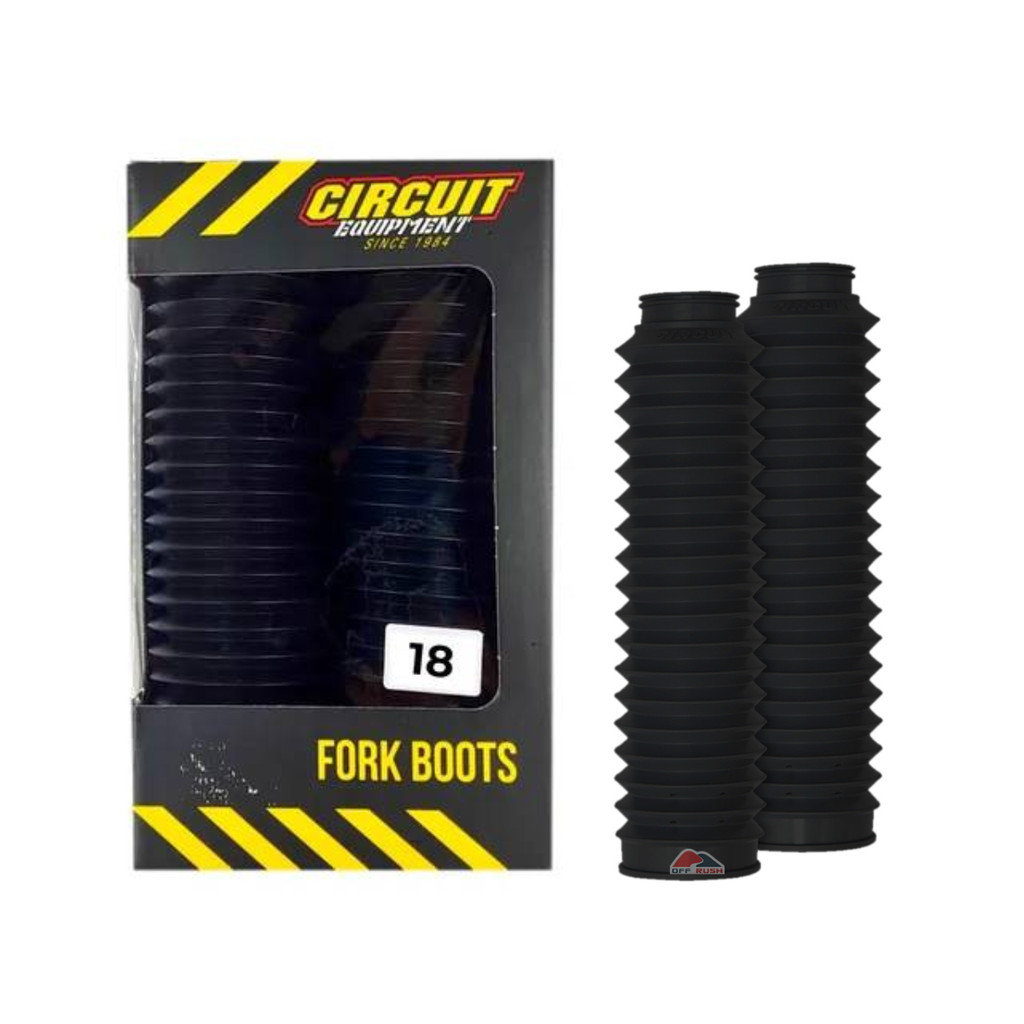 Sanfona Bengala Circuit 18D Preta p/ Bros125/150 até 08, XLR125, XL125, XLX250, Crosser150