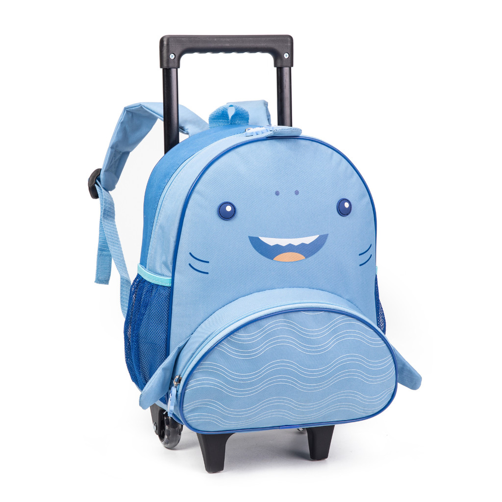 Mochila De Rodinha Infantil Masculina Dinossauro - Nova Rio em Oferta na Shopee