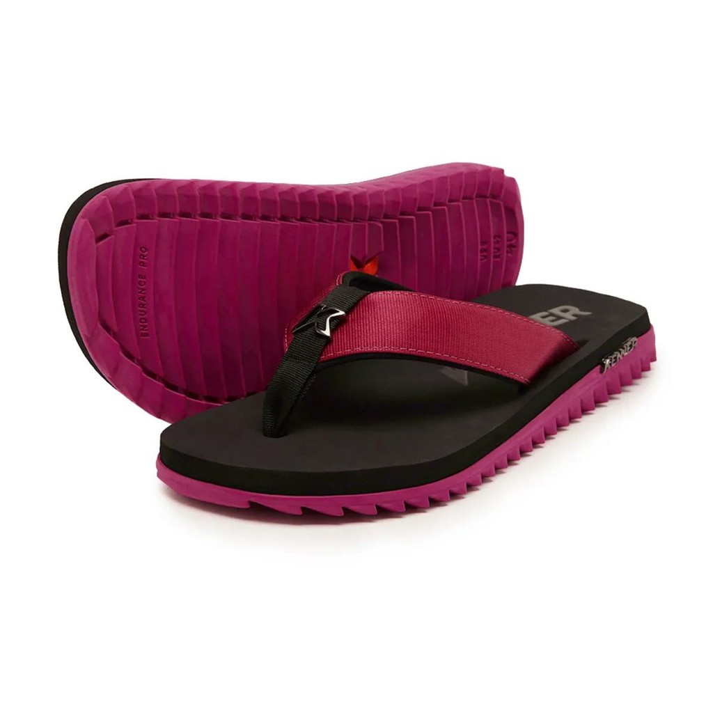 Sandália Chinelo Kenner Kivah Original DLK09 Preto e Rosa Masculino