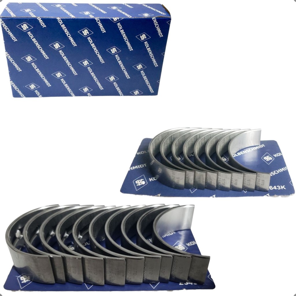 Kit Bronzina Mancal e Biela Casquilho Fixo e Movel Ks Toyota Corolla Rav4 Prius 1.8 2.0 2009 A 2019