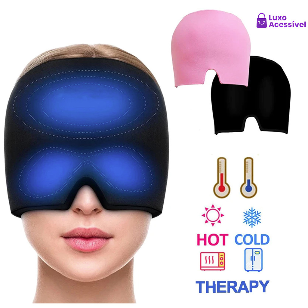 Touca de Alívio da Cefaléia, Chapéu de Relevo Máscara de Tratamento Termodinâmico Confortável e Funcional em Oferta na Shopee