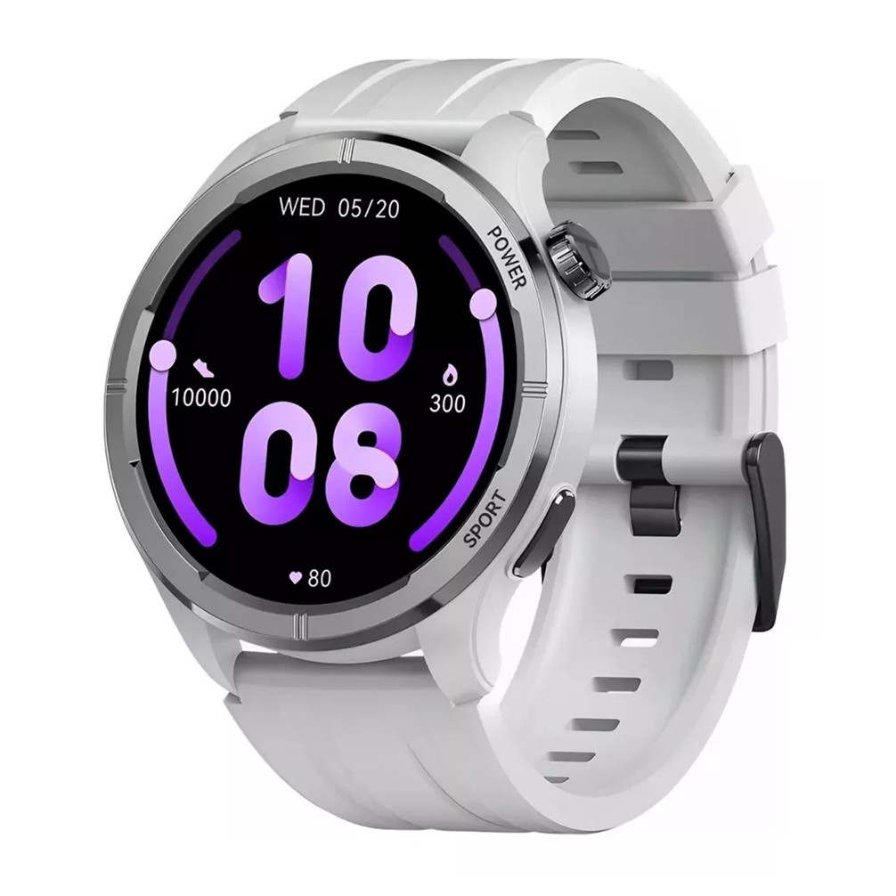 Smartwatch Haylou Solar Neo, Conexão Strava, Chamadas Bluetooth, Tela Amoled 1,53", Caixa Cinza