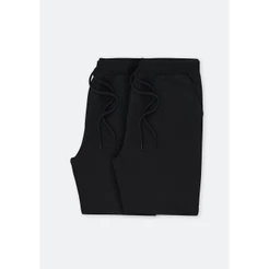 Kit Com 2 Bermudas Básicas Masculinas Em Moletom