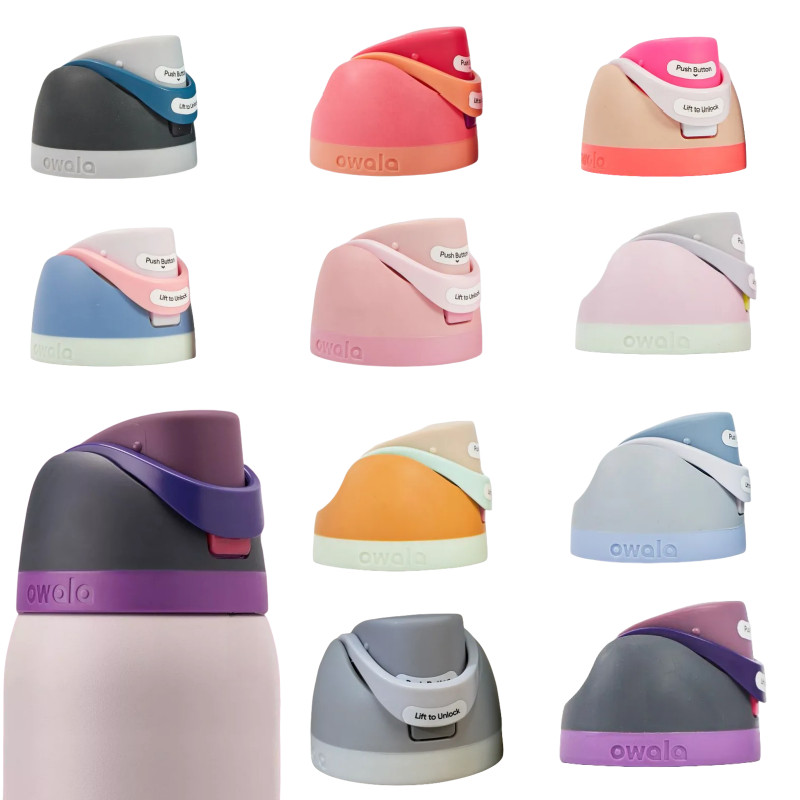 Substituição Da Tampa Owala – Capa À Prova De Vazamentos E Durável Respingos Adequada Para Garrafas FreeSip De 24 Onças/