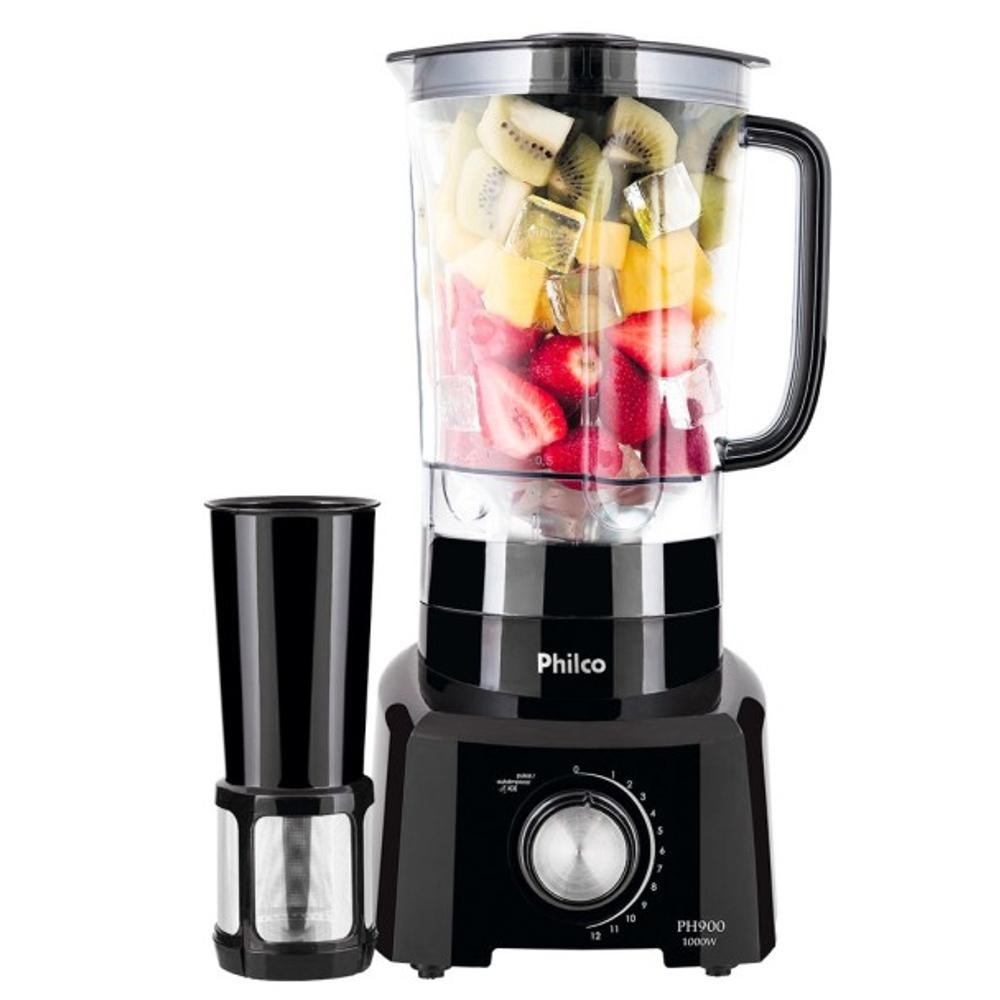 Liquidificador 12 Velocidades Philco C/Filtro Pt. 1200w 220v em Oferta na Shopee