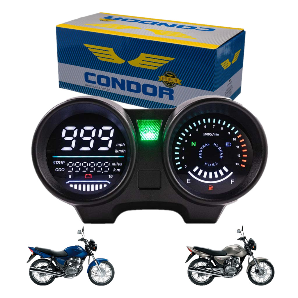 Painel Instrumento Digital Titan 150 2004/08 Fan 150 2009/13 em Oferta na Shopee