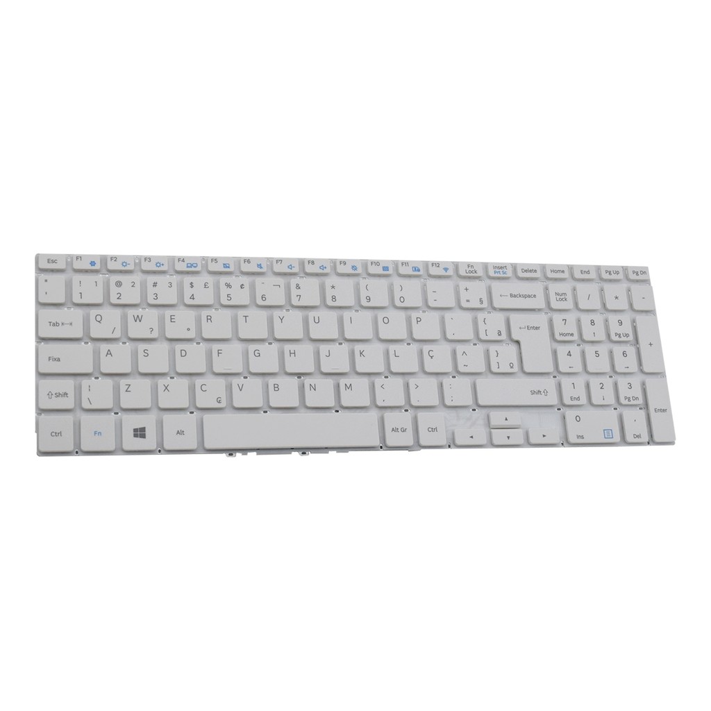 Teclado para Notebook Samsung NP350XAA | Branco ABNT2 - Computers & Accessories