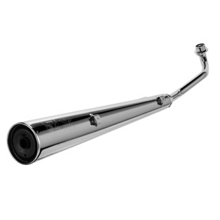 Escapamento Escape Original Cromo Forte Biz 125 2011 Até 2018 Cromado em Oferta na Shopee