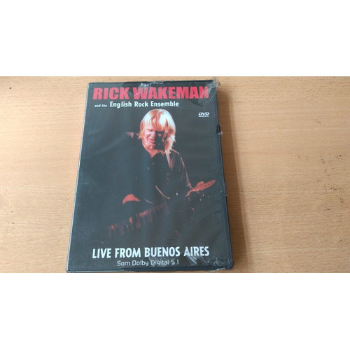 Dvd Rick Wakeman - Live From Buenos Aires ( Lacrado)