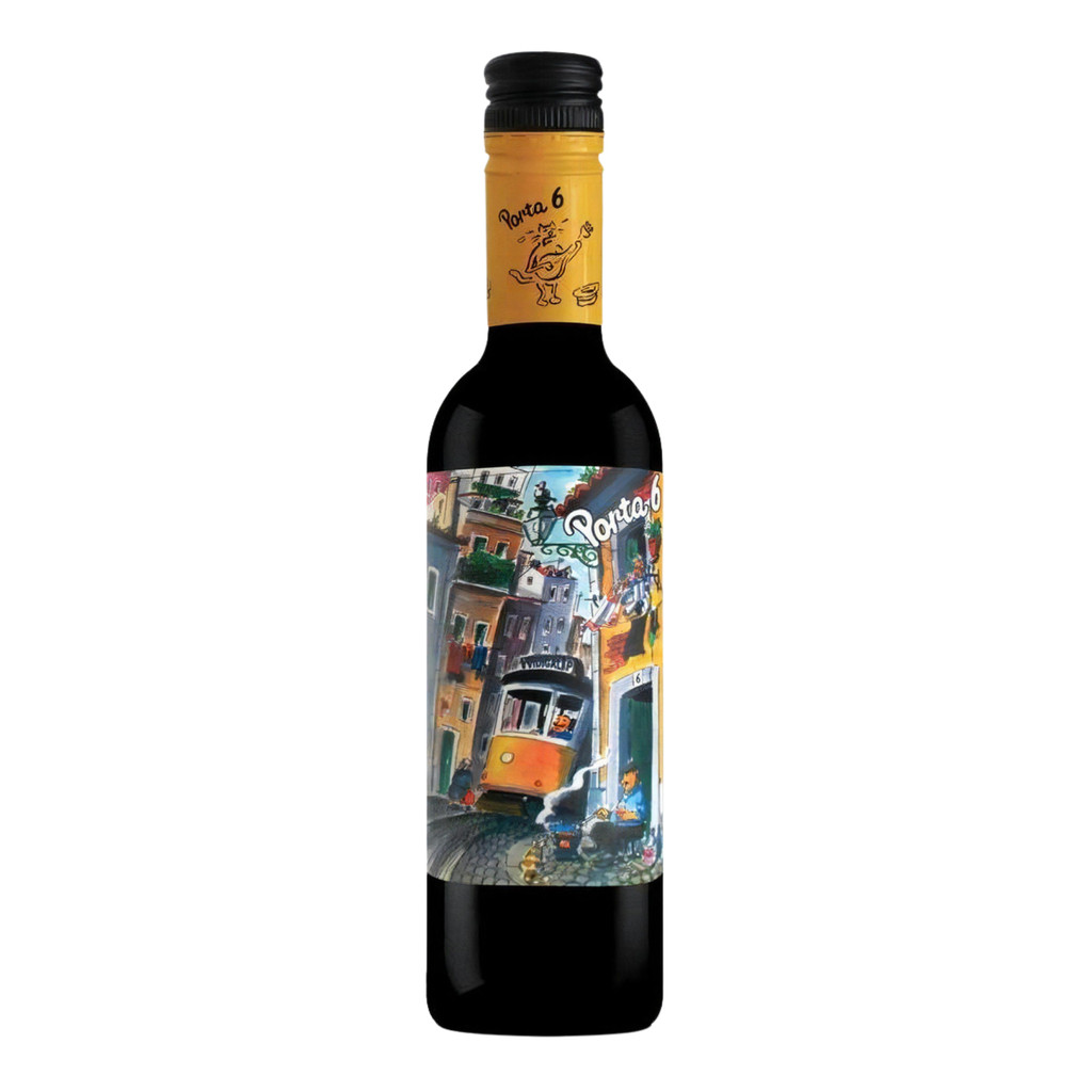 Vinho Tinto Meio Seco Porta 6 Português 375ml