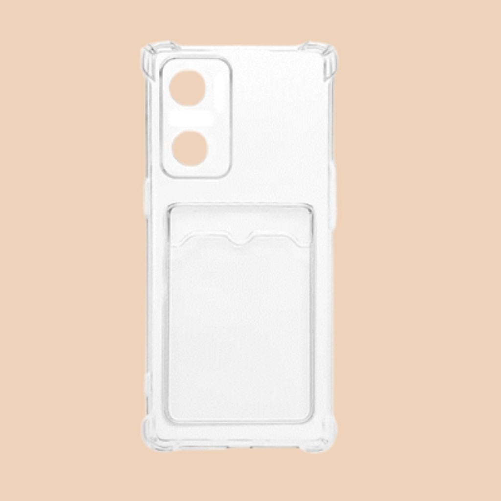Capa De Celular Silicone Transparente Com Porta Cartão Aparelhos Xiaomi Redmi Note 10/ Note 10s  -