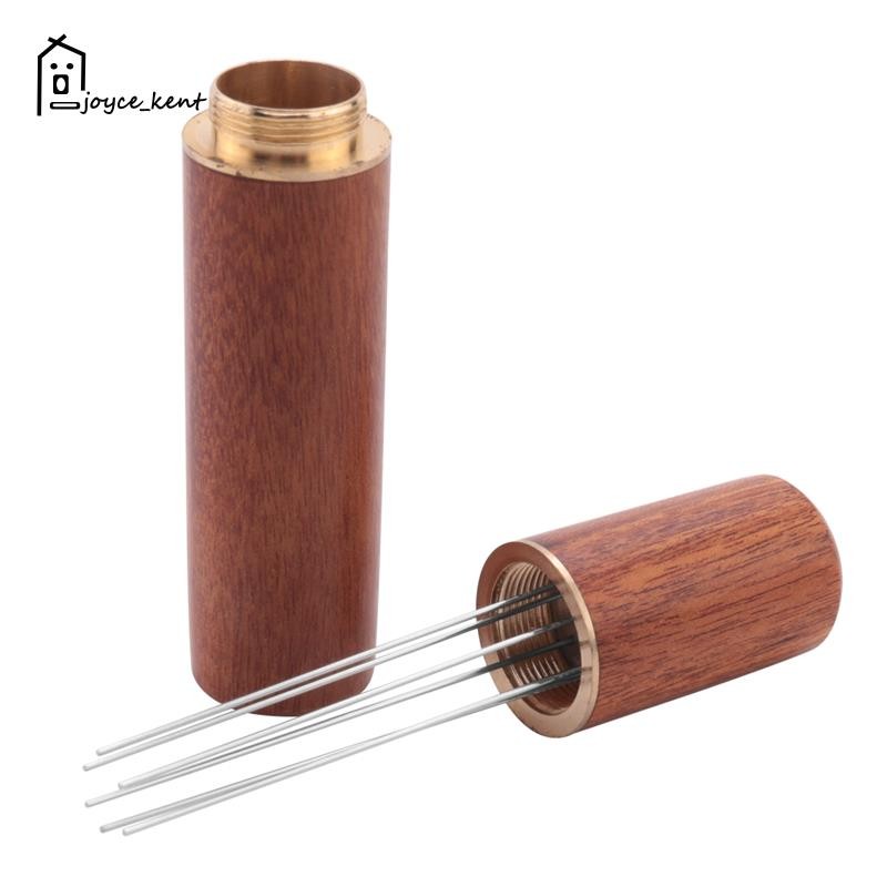 Imagem Agitador De Café Expresso Da Ferramenta WDT , Cor De Jacarandá De 6 Agulhas