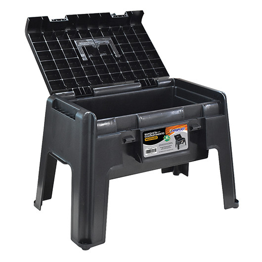 Banqueta Banquinho de Plástico Pesca Camping 120 kg Banco Reforçado Portátil