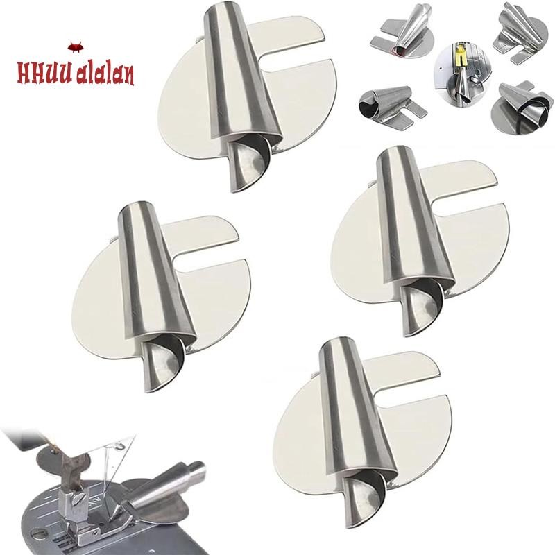 🌟Kit De Pé Para Máquina De Costura , 4 Unidades , Bainha Enrolada , 7Mm De Largura Estreita , Calcador De em Oferta na Shopee
