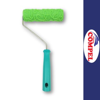 Rolo Textura Fiore Decorativa C/Suporte 16cm Compel em Oferta na Shopee