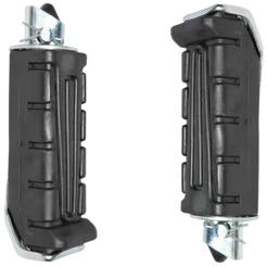 Par de pedaleira traseira direita esquerda completa XTZ125 XTZ250 Lander Tenere YBR125 YBR150 Factor YS150 Fazer
